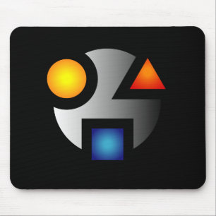 Alfombrilla De Ratón Mousepad secreto del logotipo del MI