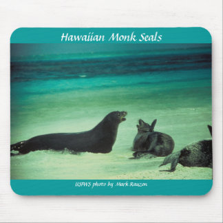 Alfombrilla De Ratón Mousepad/sellos hawaianos del monje