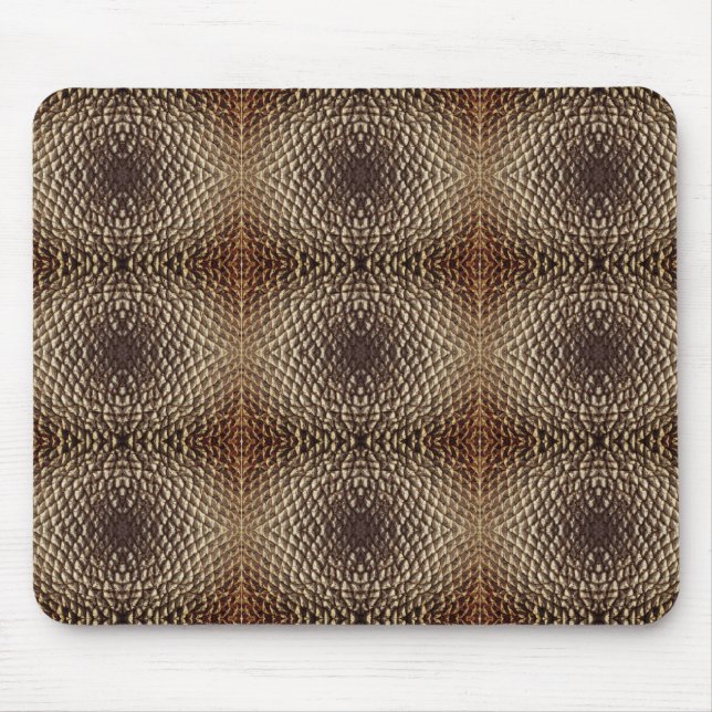 Alfombrilla De Ratón Mousepad - Semillas de girasol Kaleidoscópicas (Frente)
