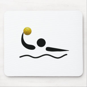 Alfombrilla De Ratón MousePad - símbolo del deporte del water polo