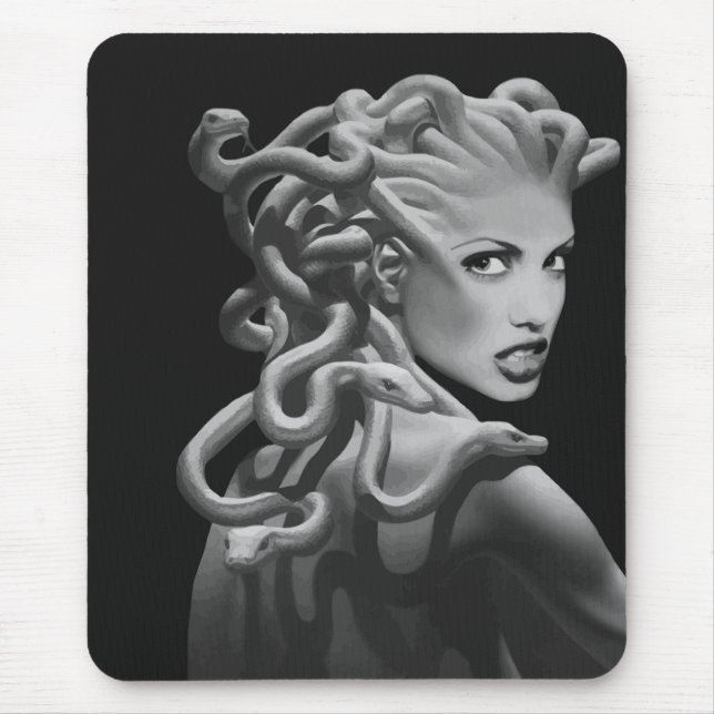 Alfombrilla De Ratón Mousepad simplificado medusa (Frente)