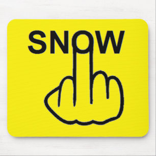 Alfombrilla De Ratón Mousepad Snow Flip