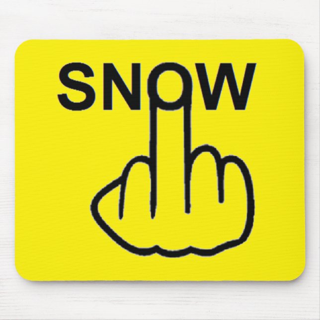 Alfombrilla De Ratón Mousepad Snow Flip (Frente)