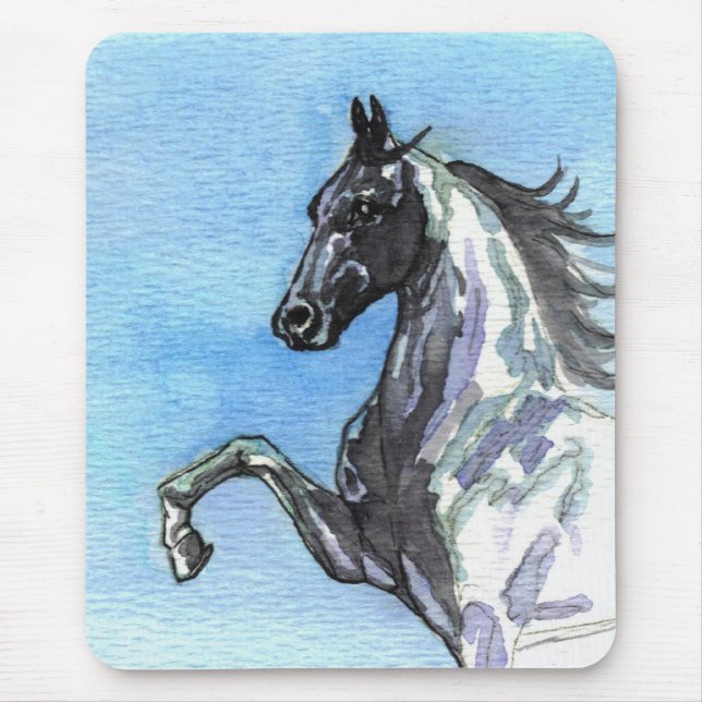 Alfombrilla De Ratón Mousepad-Sombras del caballo de Saddlebred del (Frente)