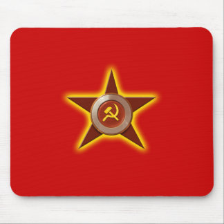Alfombrilla De Ratón Mousepad soviético de la estrella