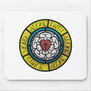 Alfombrilla De Ratón Mousepad subió de Luther