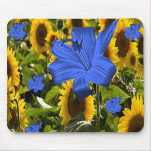Alfombrilla De Ratón Mousepad Sunflower
