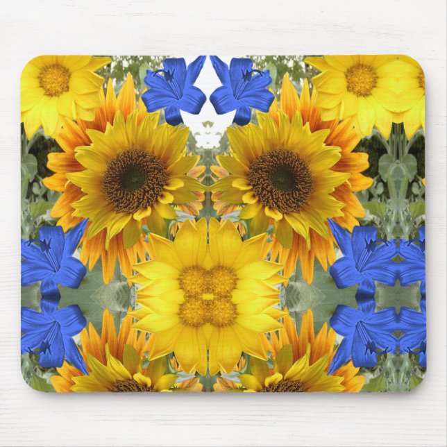 Alfombrilla De Ratón Mousepad Sunflower (Frente)