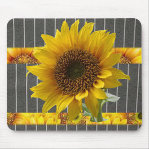 Alfombrilla De Ratón Mousepad Sunflower