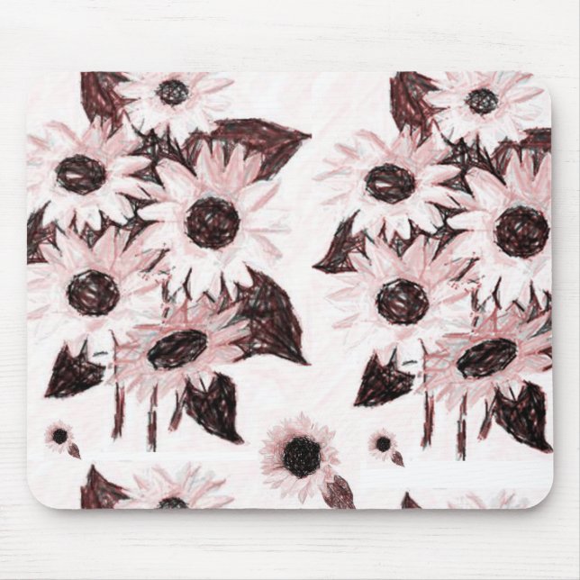 Alfombrilla De Ratón Mousepad Sunflower (Frente)