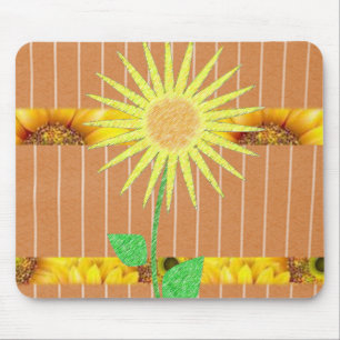 Alfombrilla De Ratón Mousepad Sunflower