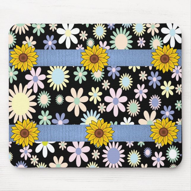 Alfombrilla De Ratón Mousepad Sunflower (Frente)