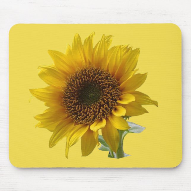 Alfombrilla De Ratón Mousepad Sunflower (Frente)