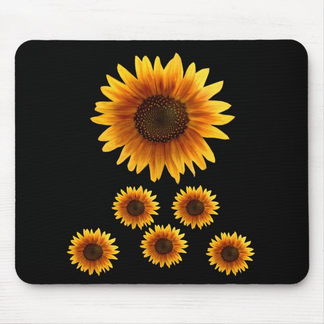 Alfombrilla De Ratón Mousepad Sunflower (Frente)