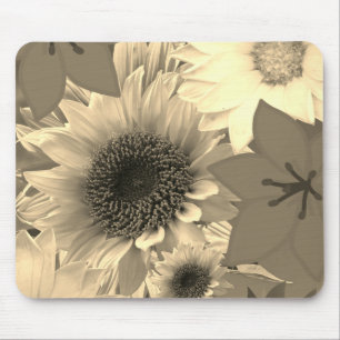 Alfombrilla De Ratón Mousepad Sunflower