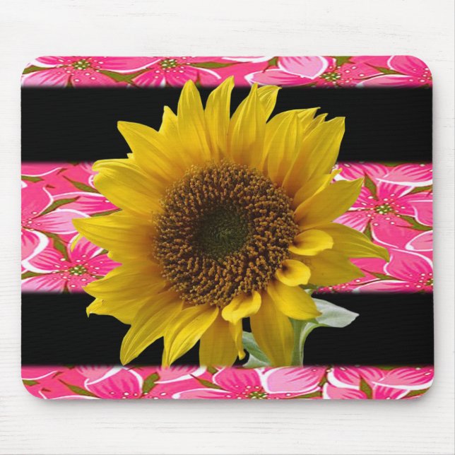 Alfombrilla De Ratón Mousepad Sunflower (Frente)