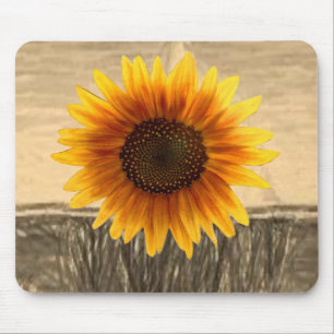 Alfombrilla De Ratón Mousepad Sunflower