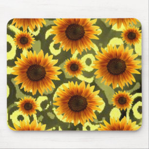 Alfombrilla De Ratón Mousepad Sunflower