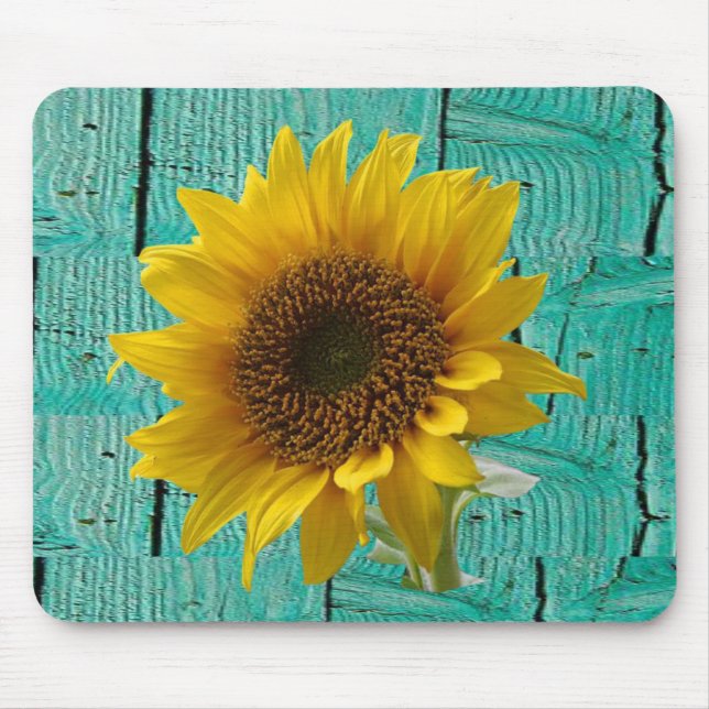 Alfombrilla De Ratón Mousepad Sunflower (Frente)