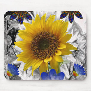 Alfombrilla De Ratón Mousepad Sunflower