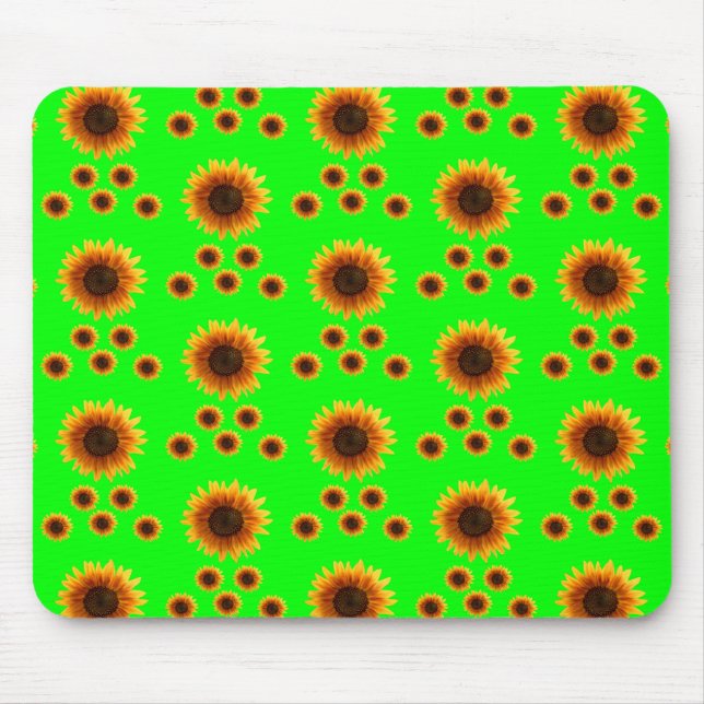 Alfombrilla De Ratón Mousepad Sunflower (Frente)