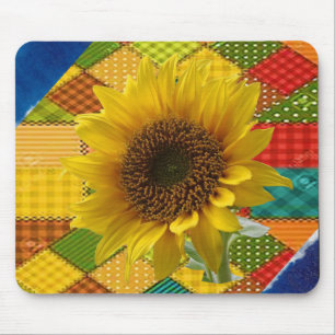 Alfombrilla De Ratón Mousepad Sunflower