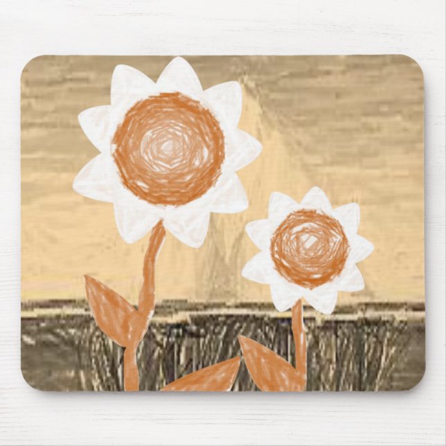Alfombrilla De Ratón Mousepad Sunflower (Frente)