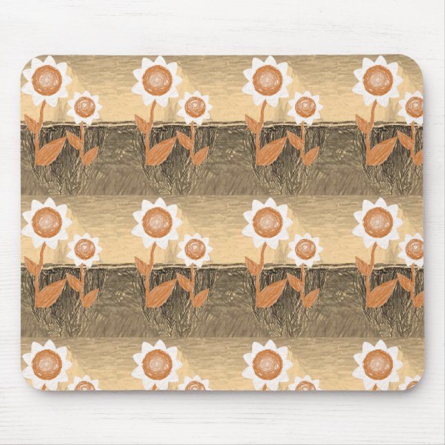 Alfombrilla De Ratón Mousepad Sunflower (Frente)