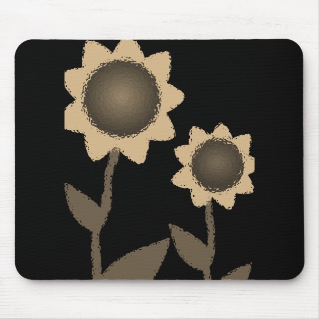 Alfombrilla De Ratón Mousepad Sunflower (Frente)