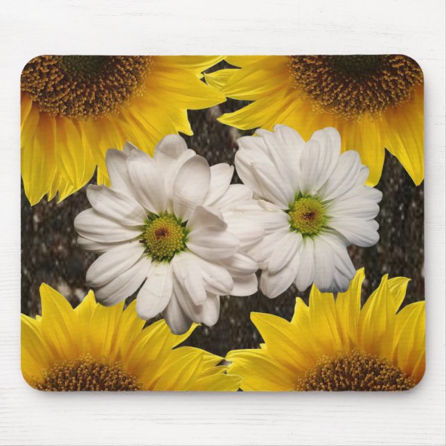 Alfombrilla De Ratón Mousepad Sunflower (Frente)