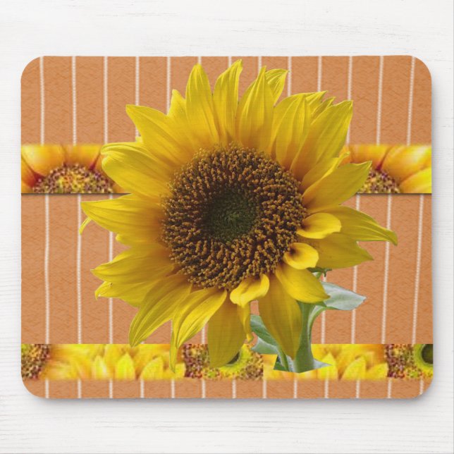Alfombrilla De Ratón Mousepad Sunflower (Frente)
