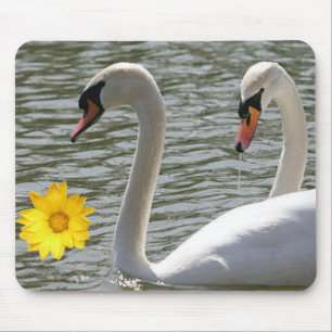 Alfombrilla De Ratón Mousepad Swan