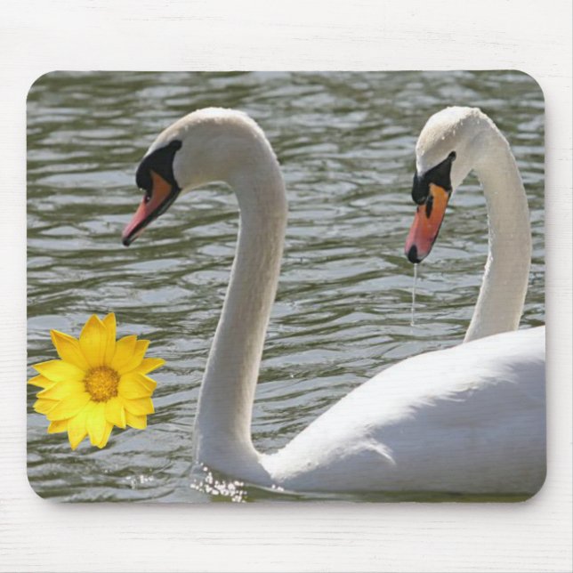 Alfombrilla De Ratón Mousepad Swan (Frente)