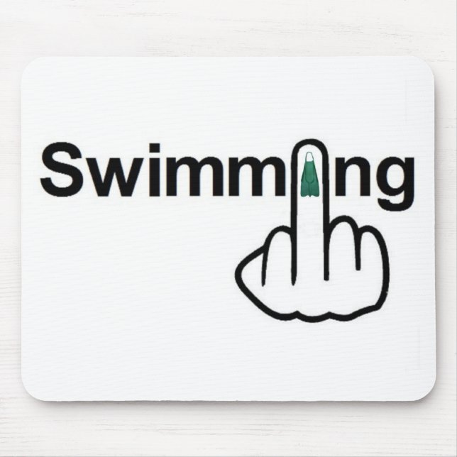 Alfombrilla De Ratón Mousepad Swimming Flip (Frente)