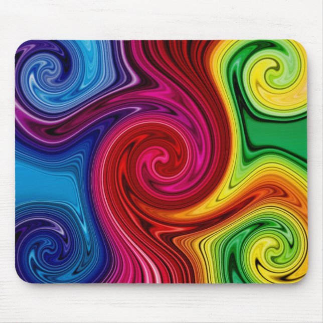 Alfombrilla De Ratón Mousepad Swirl (Frente)