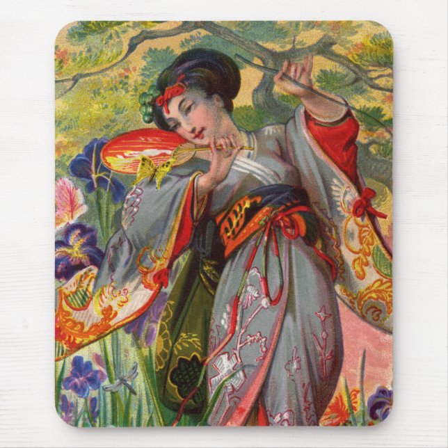 Alfombrilla De Ratón Mousepad táctil de mariposa (Frente)