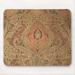 Alfombrilla De Ratón Mousepad--Tela anaranjada