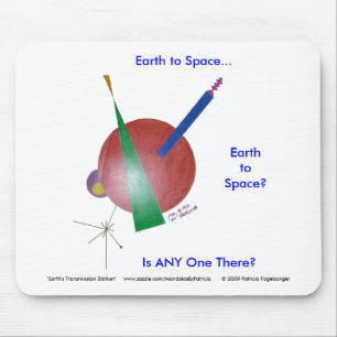 Alfombrilla De Ratón Mousepad, "Teléfono de alta tecnología para Dios"