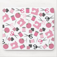 Mousepad temático de costura
