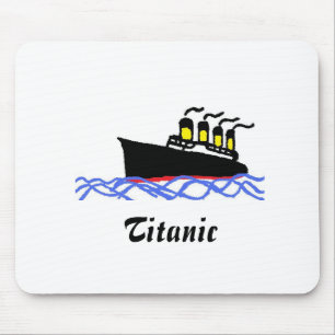 Alfombrilla De Ratón Mousepad titanico