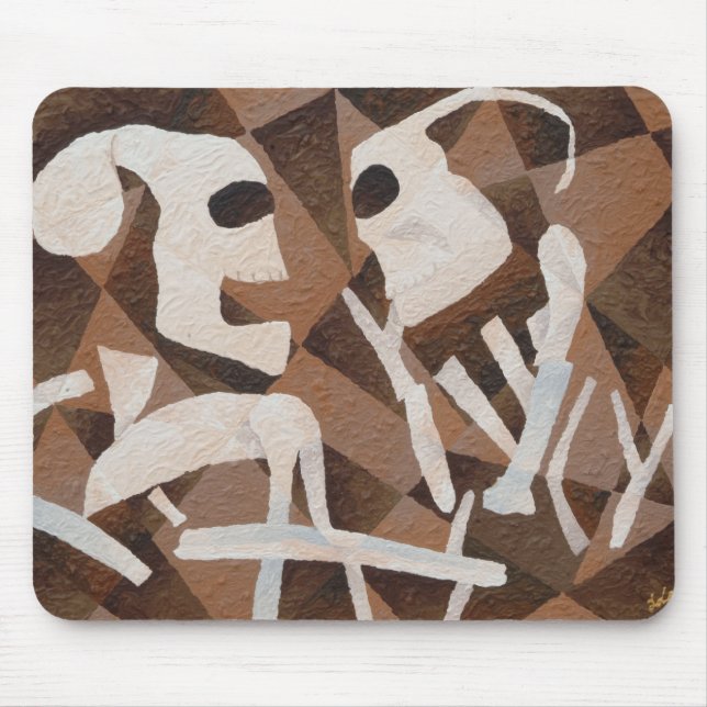 Alfombrilla De Ratón Mousepad "todavía que escucha" (Frente)