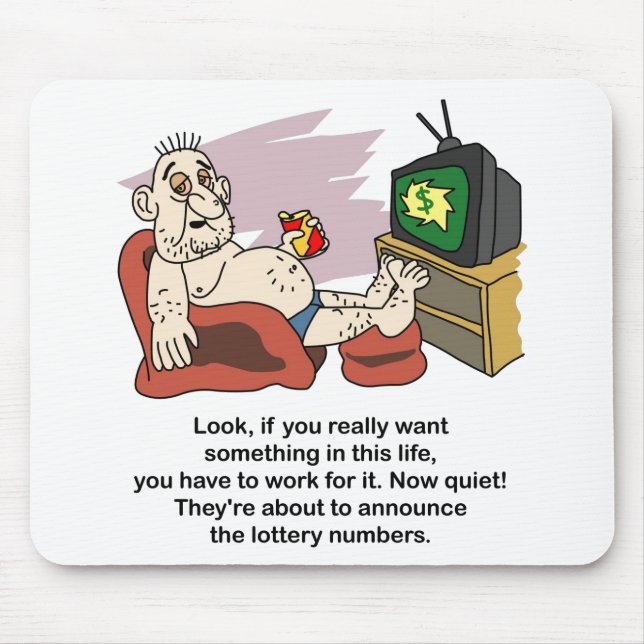Alfombrilla De Ratón Mousepad: Trabajo (Frente)