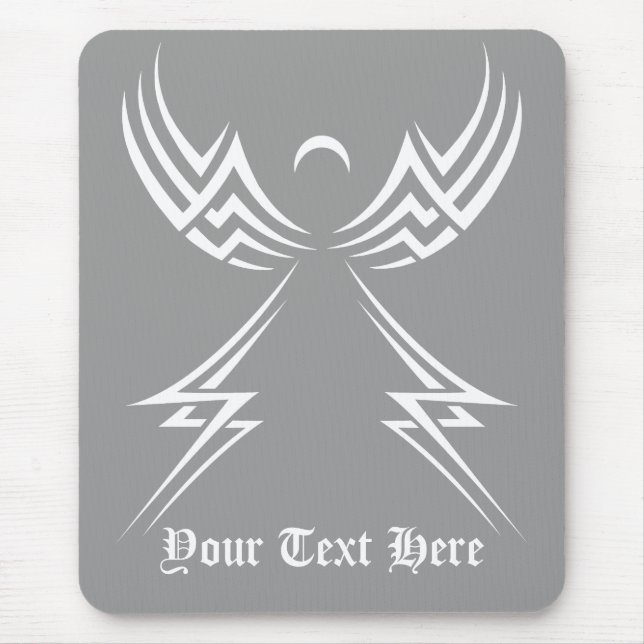 Alfombrilla De Ratón Mousepad tribal Angel personalizado (Frente)