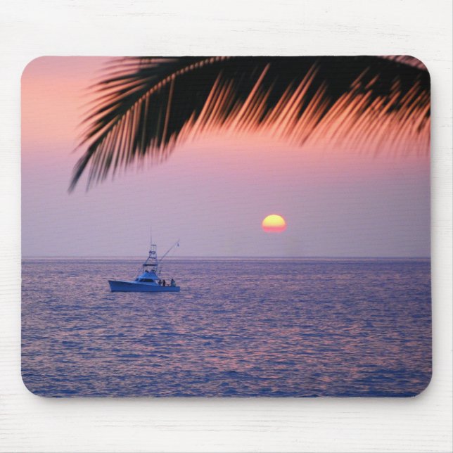Alfombrilla De Ratón Mousepad Tropical Sunset (Frente)