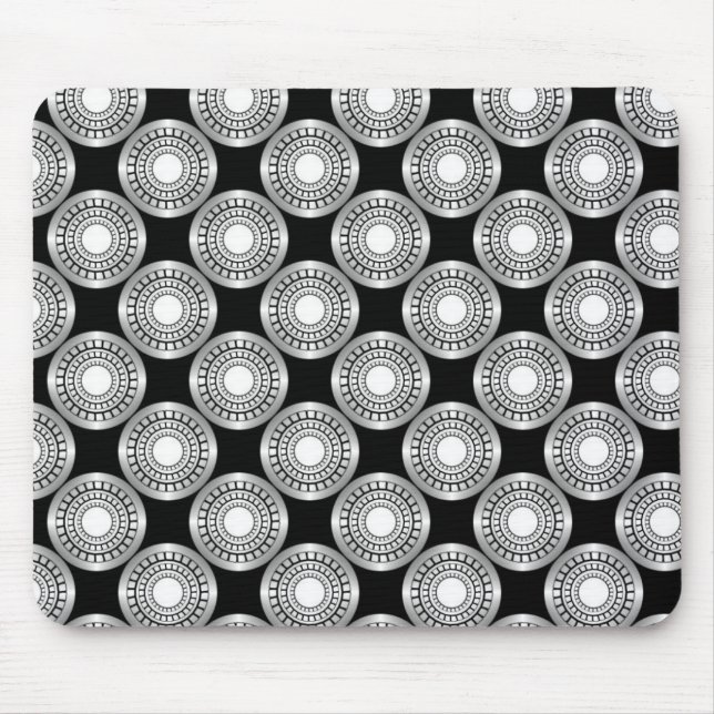 Alfombrilla De Ratón Mousepad Ultramodern Perfection, Plata (Frente)