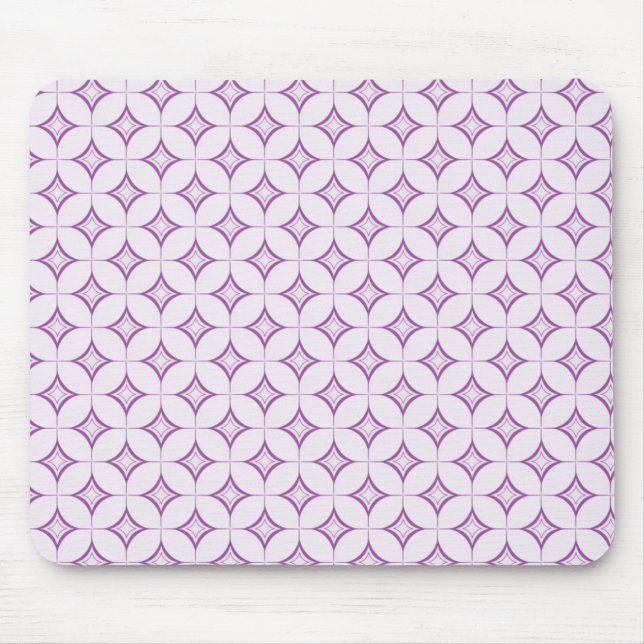 Alfombrilla De Ratón Mousepad Ultramoderno Sofisticado, Wisteria (Frente)