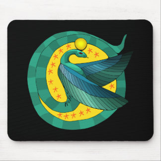 Alfombrilla De Ratón Mousepad, un egipcio serpiente alado