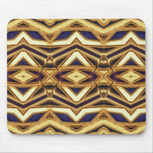 Alfombrilla De Ratón Mousepad, un patrón simétrico geométrico elegante