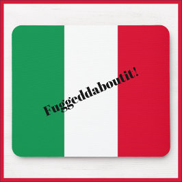 Alfombrilla De Ratón Mousepad, una bandera italiana divertida