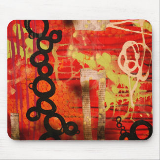 Alfombrilla De Ratón Mousepad urbano rojo